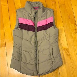 A puffy vest